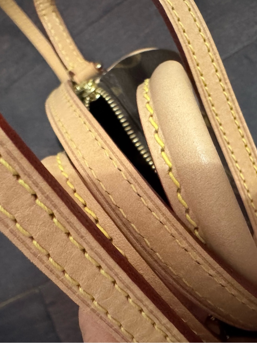 Auth LOUIS VUITTON LV Nano Speedy Monogram Bag *Original Version* Gold Hardware - Picture 12 of 12